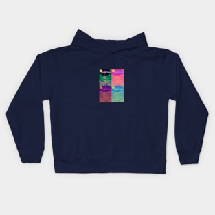 Montana pop art Kids Hoodie